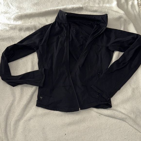 lululemon athletica Jackets & Blazers - Lululemon black fitted structured classic running jacket | Sz 4 (NO SIZE TAG)